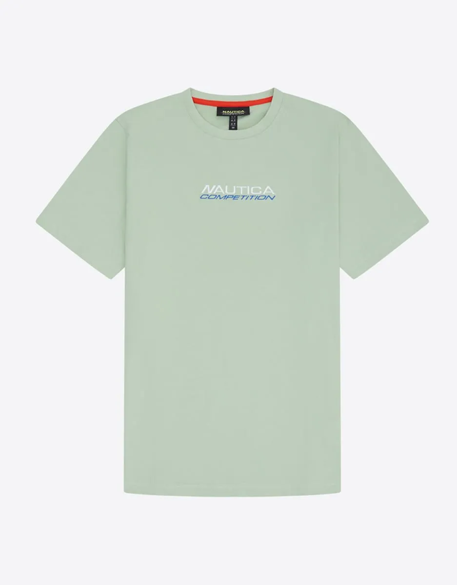 

Футболка мужская с круглым вырезом и короткими рукавами Nautica, зеленый
