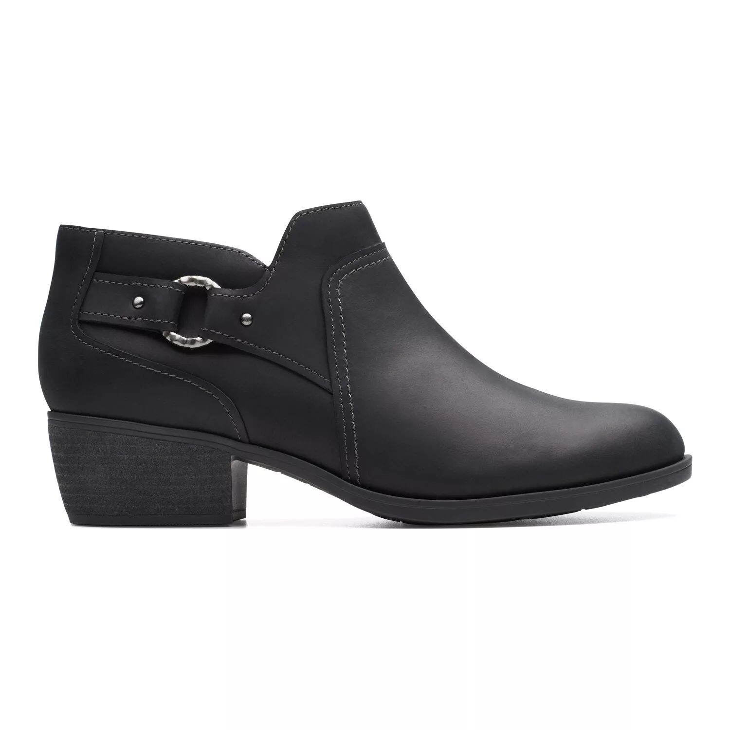 

Женские кожаные классические ботинки Clarks Charlten Grace Clarks, серо-коричневый