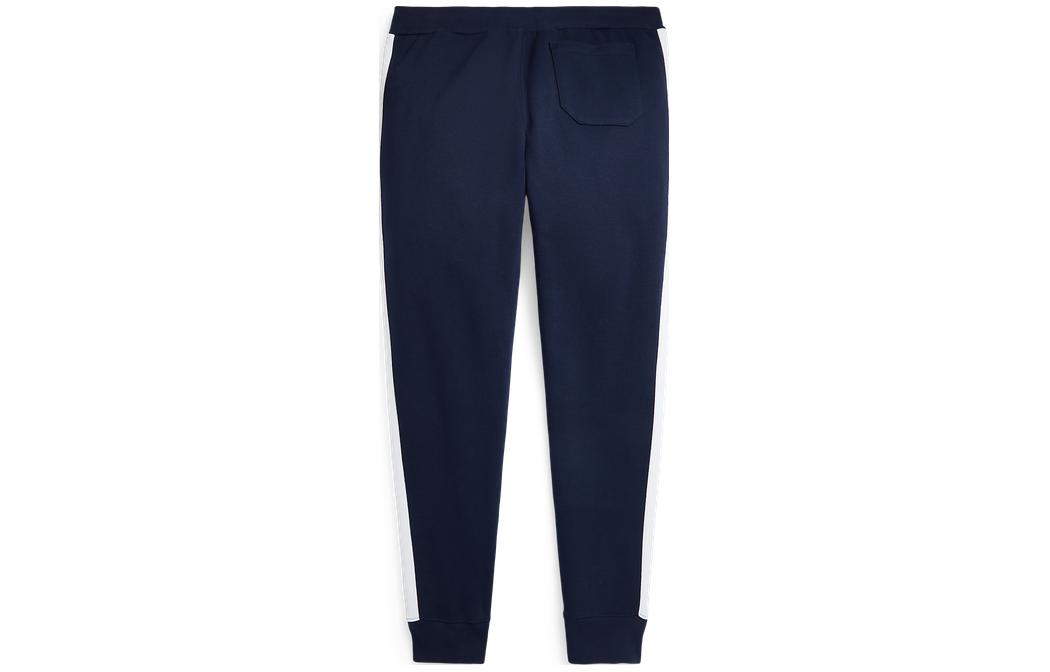 Polo Ralph Lauren Вязаные спортивные штаны мужские Navy Moderate Cuffed — фото 4