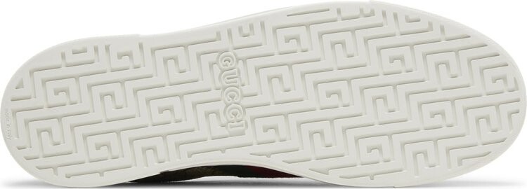 Кроссовки Gucci Ace 'GG Crystal Canvas - Beige', коричневый — фото 4