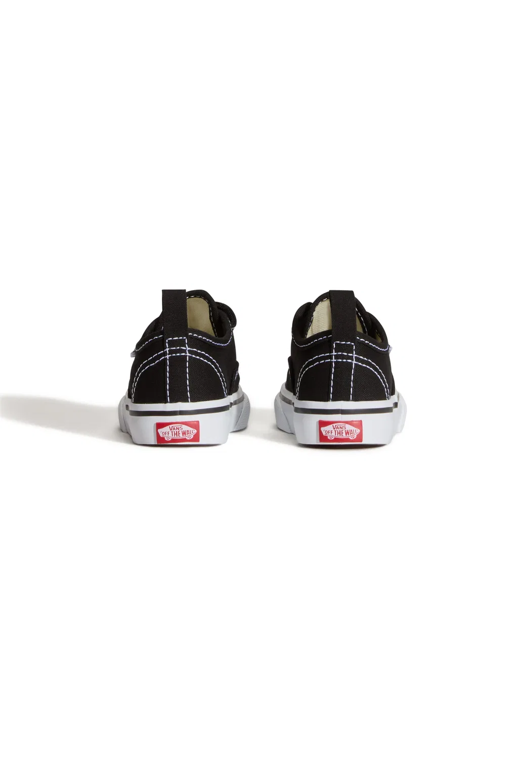 Туфли на плоской подошве 'Authentic Elastic Hook And Loop' Vans, Black — фото 3