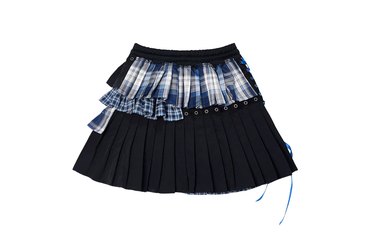 Юбка мини Adidas Originals Hot Girl Black Blue — фото 3