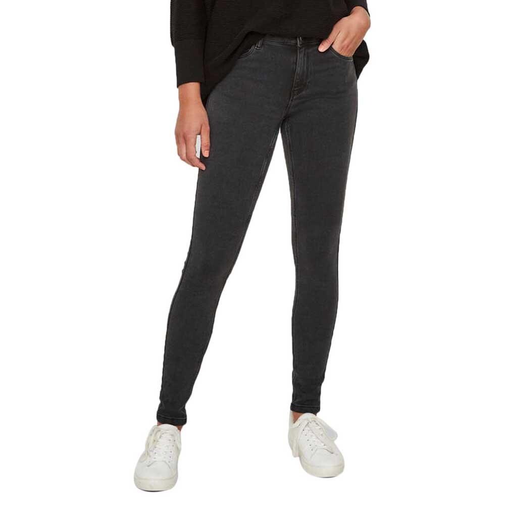 Джинсы Vero Moda Seven Normal Waist Shape Up, серый