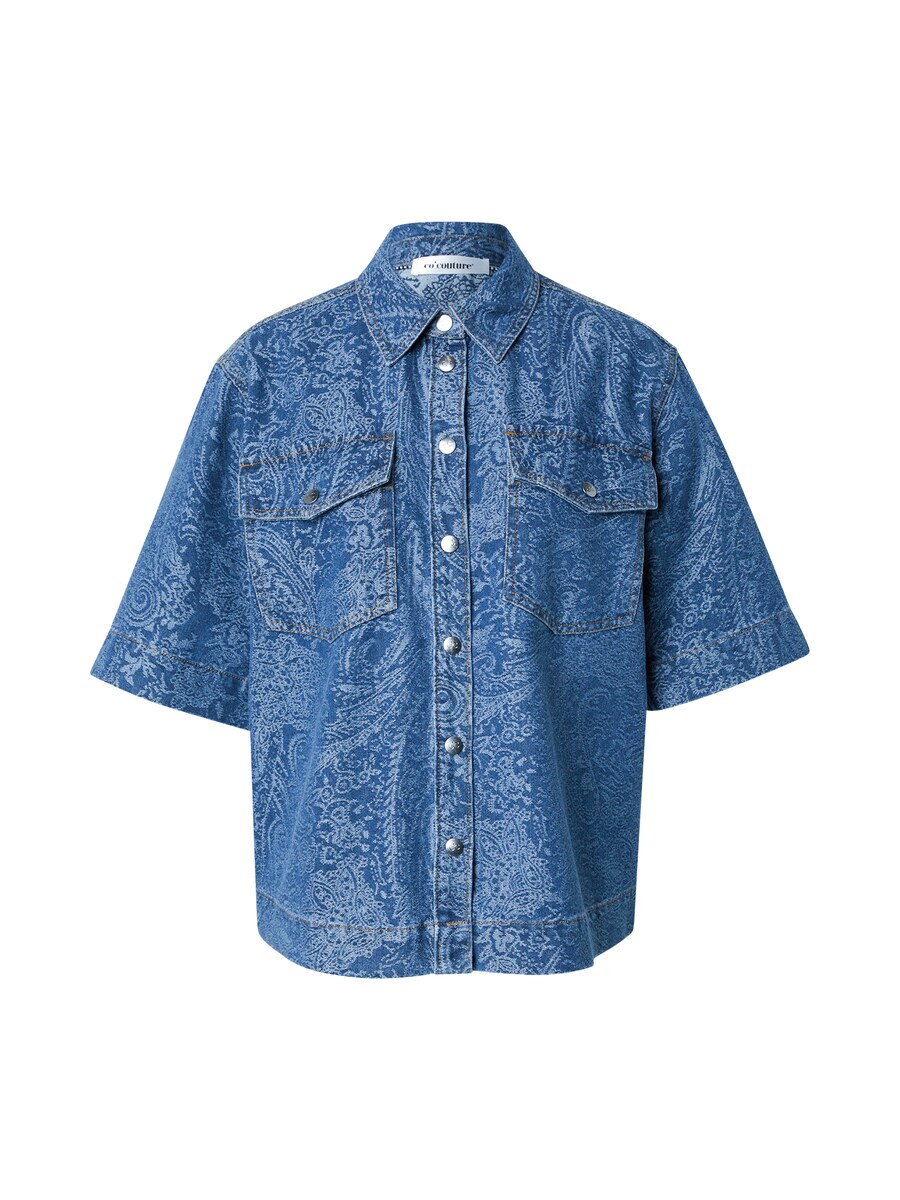 

Блузка co'couture Dean, синий деним