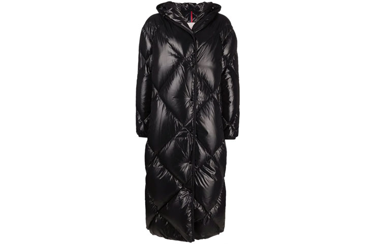 

Пуховик женский черный Moncler