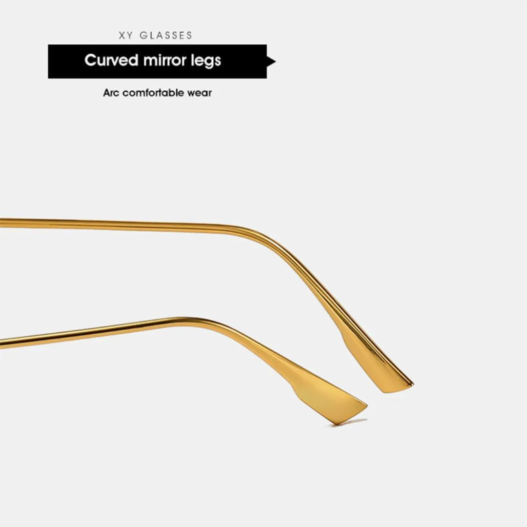 

Овальные солнцезащитные очки в стиле металл-панк, модные, для женщин и мужчин, роскошные, с леопардовым принтом, ретро, ​​пляжные, UV400 VFDHN, Gold Gray