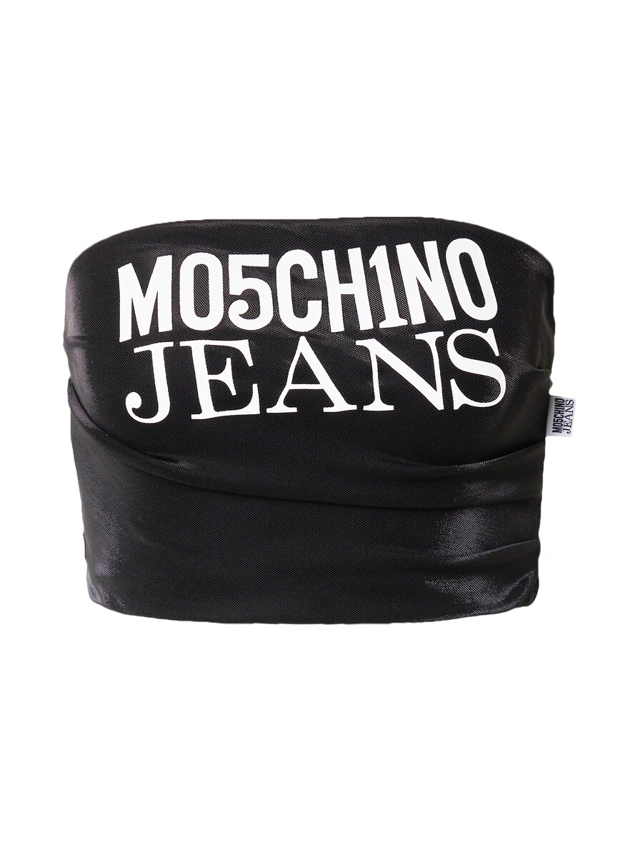 

Топ Moschino Jeans, черный