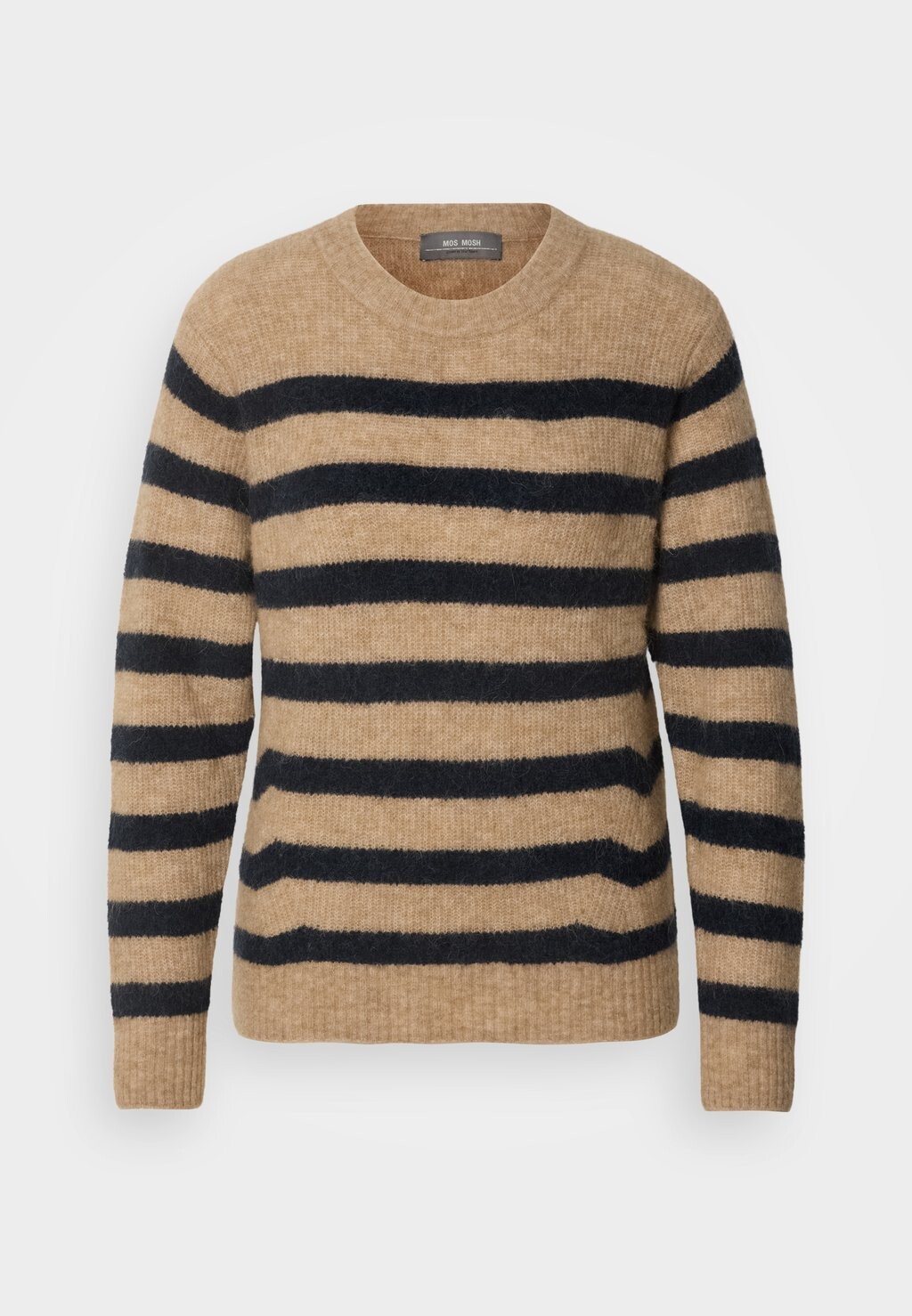 

Джемпер STRIPE CREWNECK Mos Mosh, коричневый