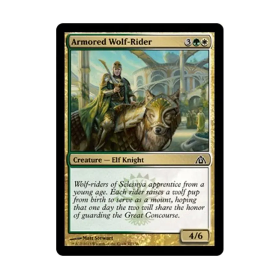 

CCG Бронированный всадник на волке (C) (Рольга), MTG - Dragon's Maze