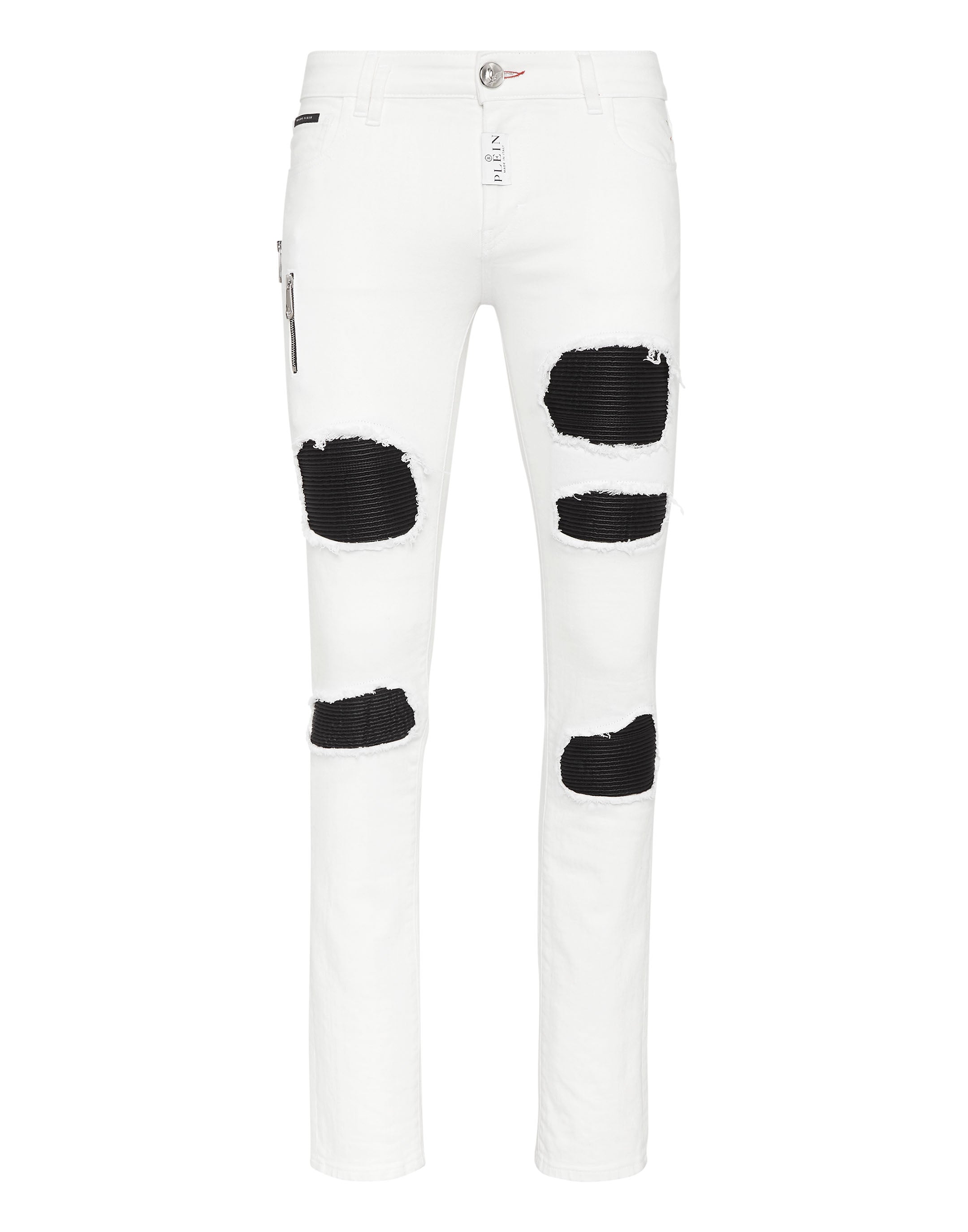 

Джинсовые брюки Rock Star Fit PHILIPP PLEIN, цвет white dream