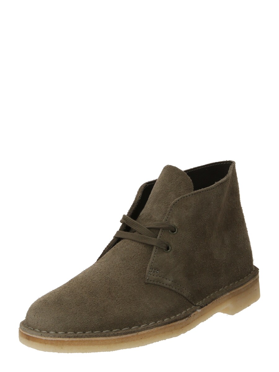 

Ботинки Чукка Clarks Originals, оливковый, Зеленый, Ботинки Чукка Clarks Originals, оливковый
