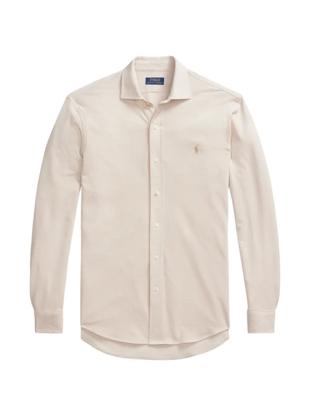 Рубашка с вышивкой Polo Ralph Lauren, нейтральный