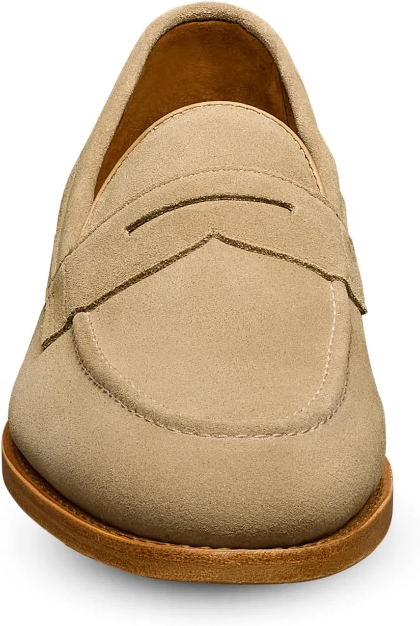 Лоферы Allen Edmonds, костюмные, Bone Suede — фото 2