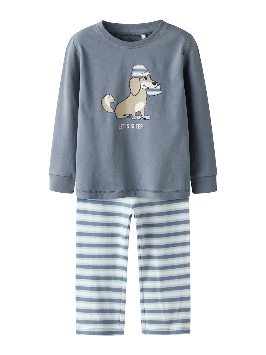 

Пижама NAME IT NMMRamel, пыльно-синий/светло-голубой