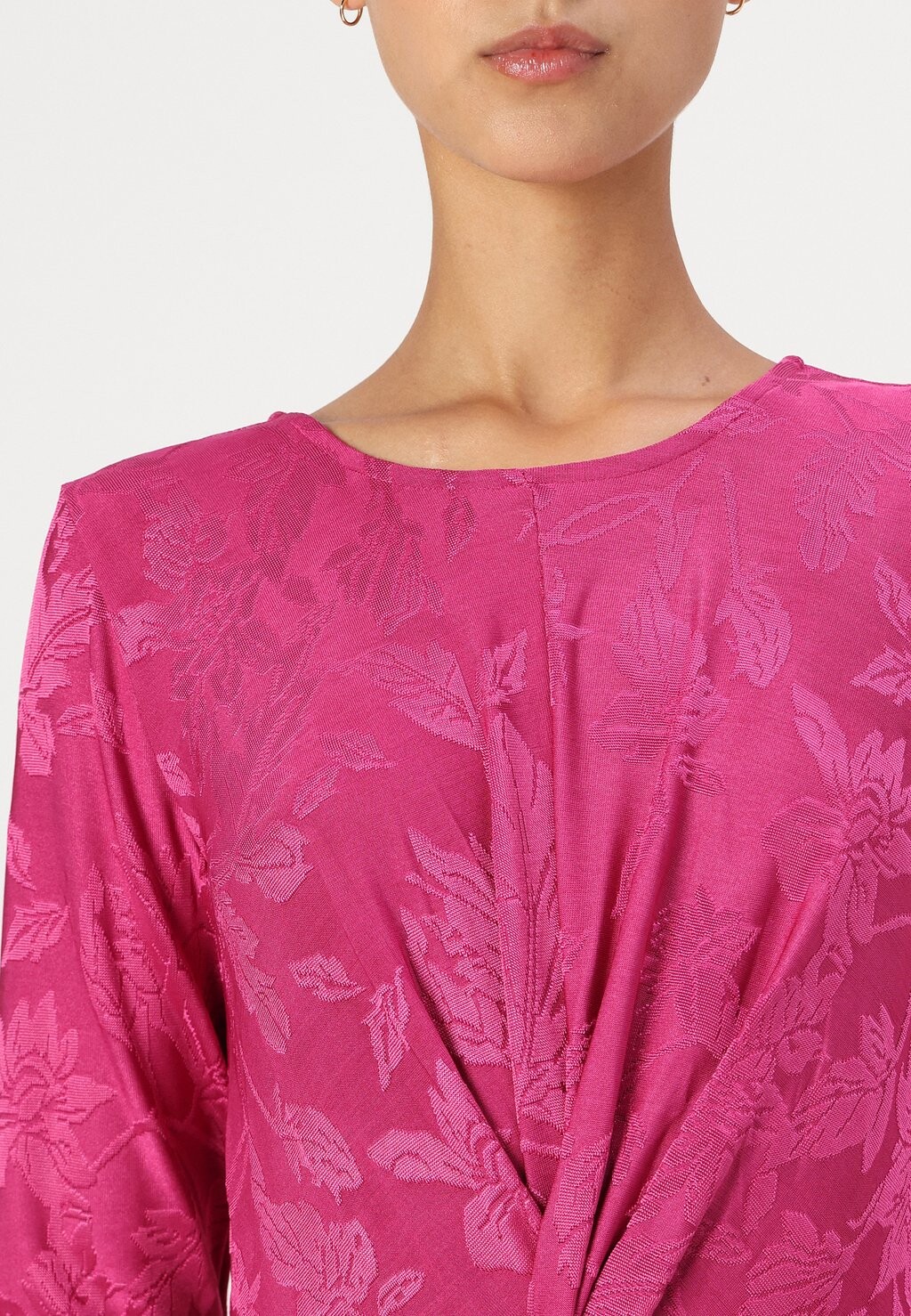 

Платье-футляр VIROSEA O NECK MIDI DRESS VILA, розовый