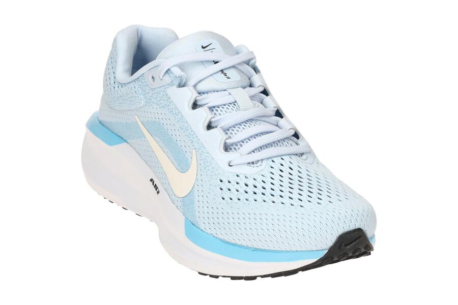 Кроссовки NIKE AIR Winflow светло-голубые меланжевые женские — фото 3