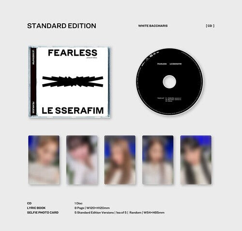 

CD диск Le Sserafim: LE SSERAFIM - Fearless (Standard Edition CD)