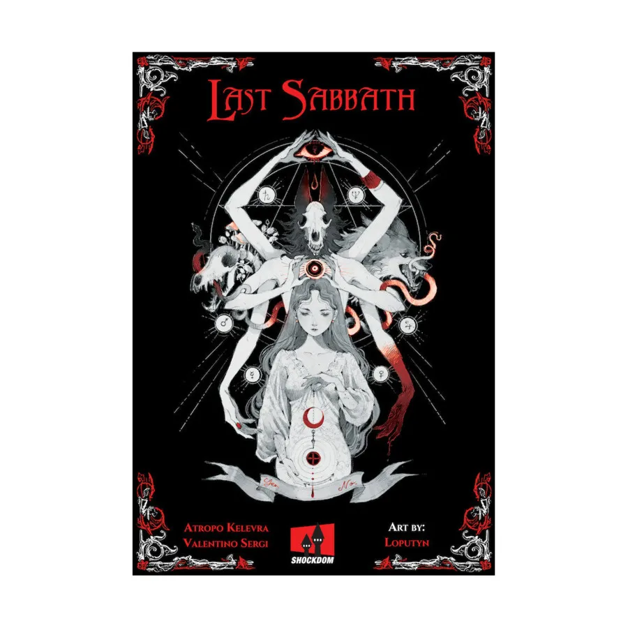 

Last Sabbath - The Witches' RPG, Role Playing Games (Officina Meningi), мягкая обложка