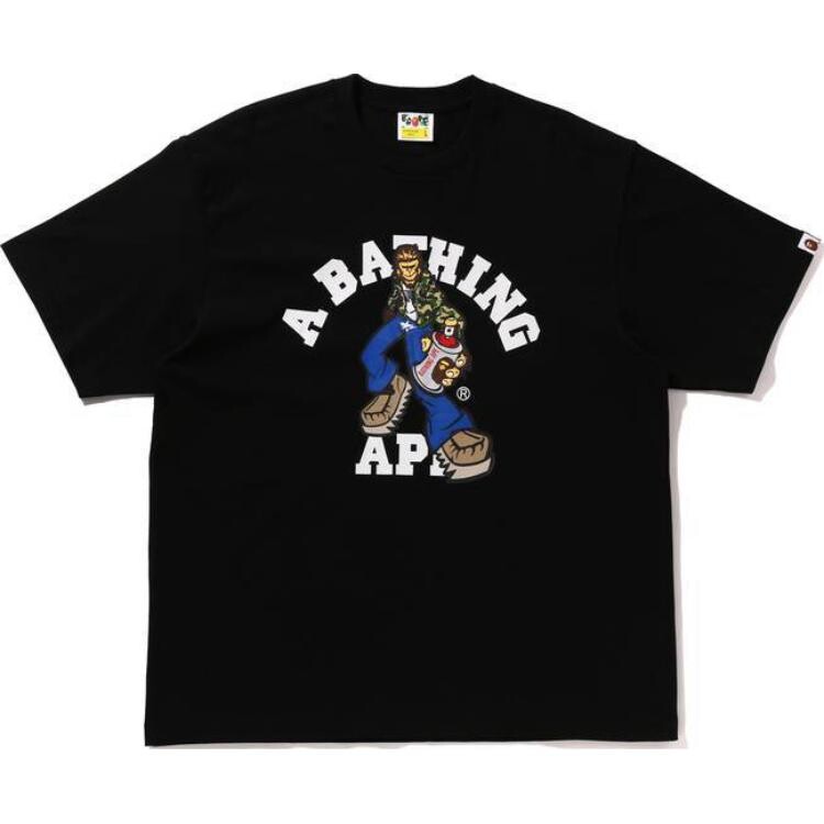 

SS24 Футболка мужская A Bathing Ape, черный