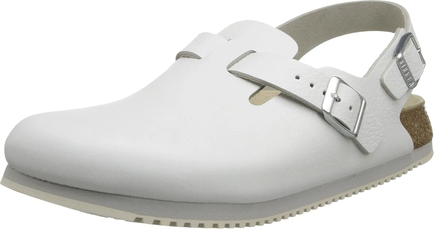 Кожаные сабо Birkenstock Tokio унисекс для взрослых, Wei�