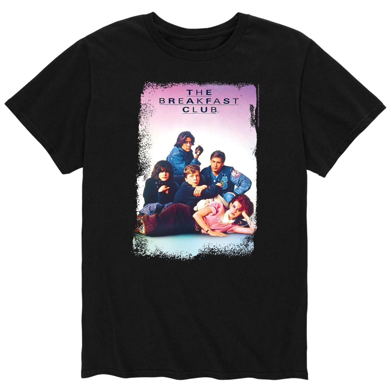 

Мужская футболка с плакатом The Breakfast Club Licensed Character