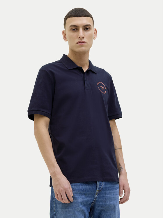 

Рубашка поло стандартный крой Simon 12269299 Jack&Jones, синий