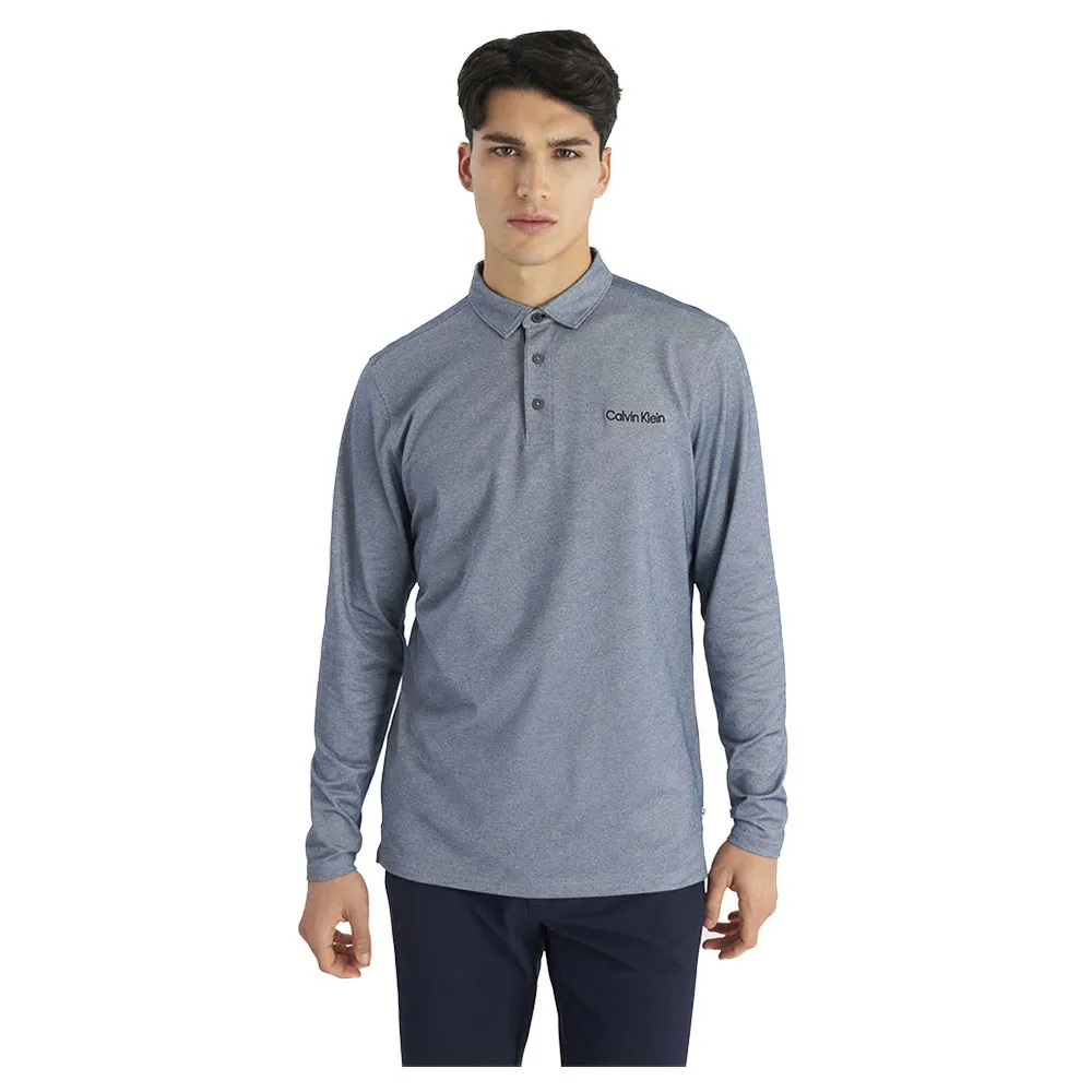 

Поло Calvin Klein Golf Medina, серый