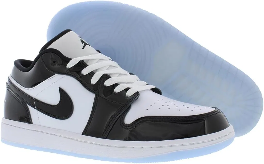 Кроссовки Nike Air Jordan 1 Low, белый/черный — фото 3
