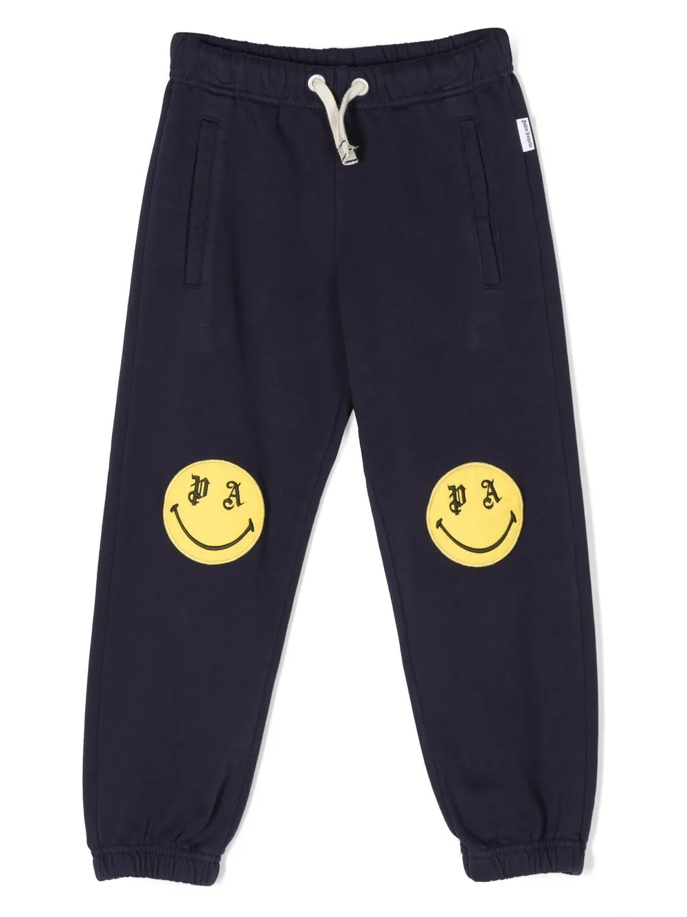 

Спортивные брюки с принтом Smiley Palm Angels Kids, синий