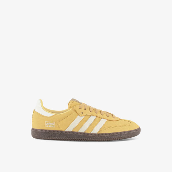 

Низкие плетеные кроссовки Samba og с логотипом Adidas, белый