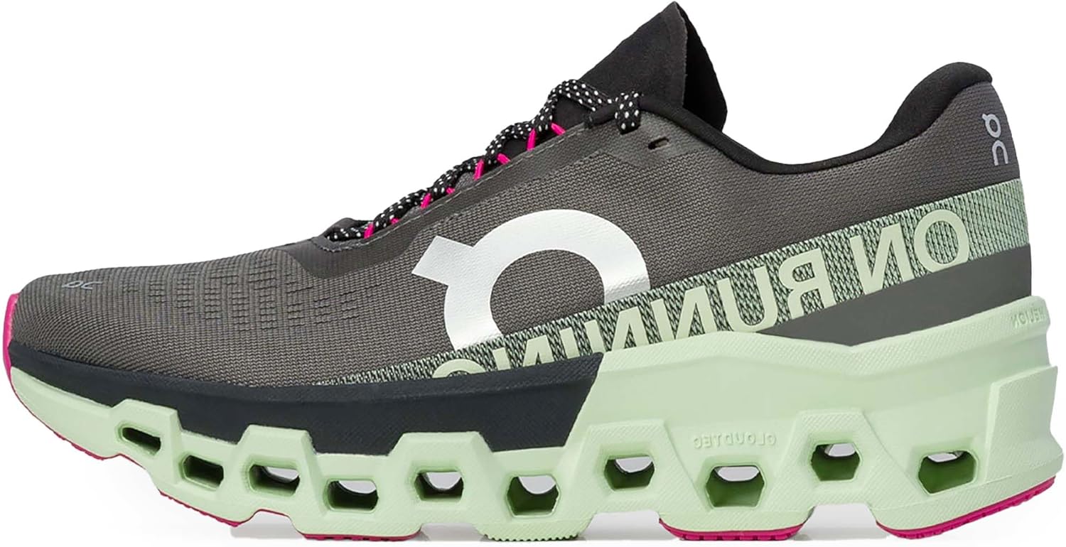 

Кроссовки On Mens Cloudmonster 2, Asphalt/Lima