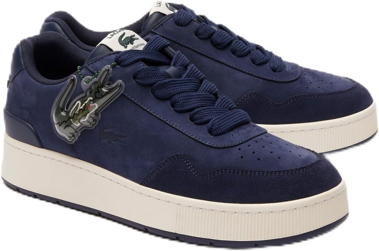 

Мужские кроссовки Lacoste Ace Clip, слоновая кость/темно-синий