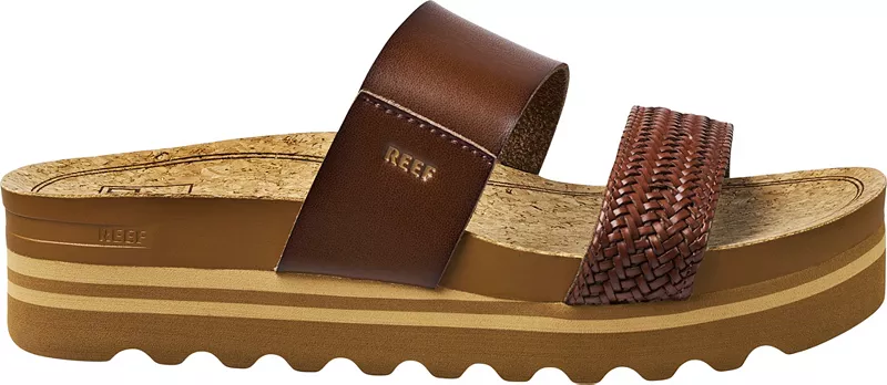 Женские сандалии Reef Cushion Vista Hi, цвет Chocolate