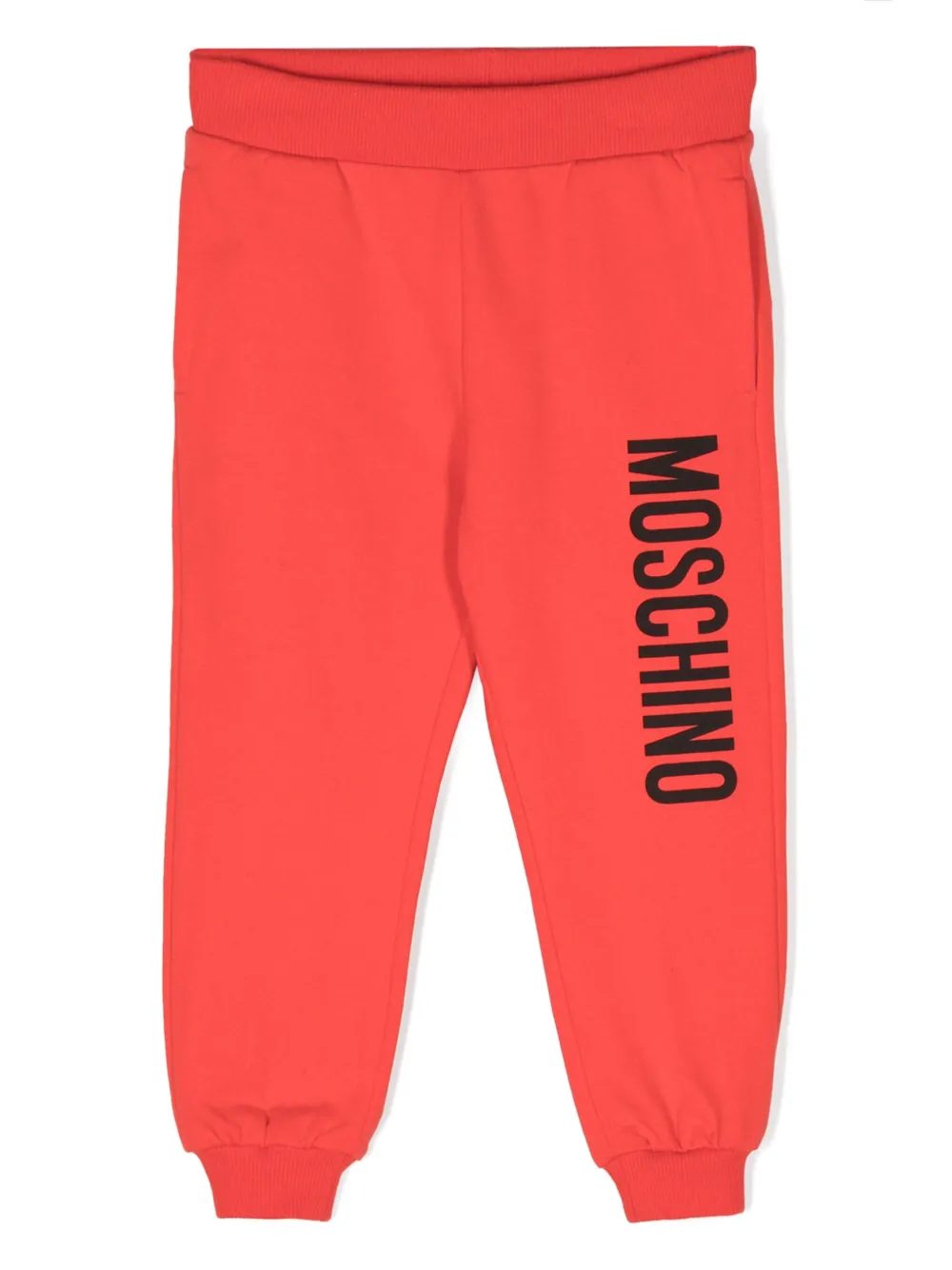 

Спортивные брюки с логотипом Moschino Kids, красный