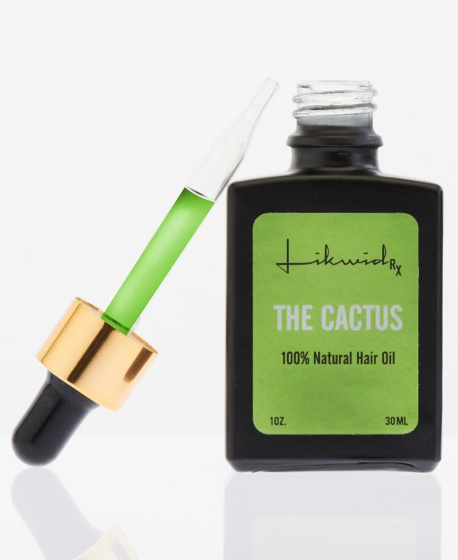 Натуральное масло для волос The Cactus, 100% натуральное, 28 г Likwid RX, зеленый — фото 2