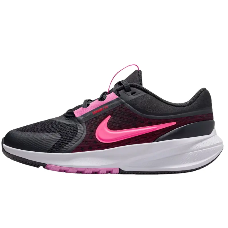 

Nike Star Runner 5 устойчивые к истиранию низкие детские беговые кроссовки Black Pink для подростков