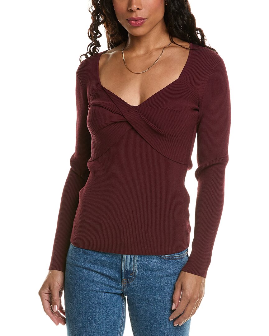 

Топ Elie Tahari Sweetheart Twist Front, цвет multi