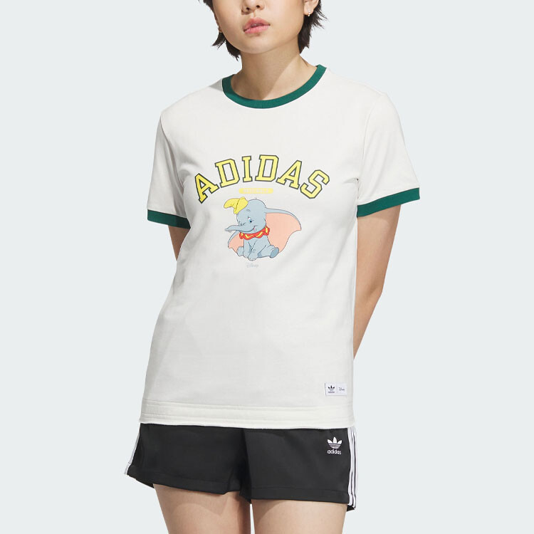DB Футболка женская белая Adidas Originals — фото 2