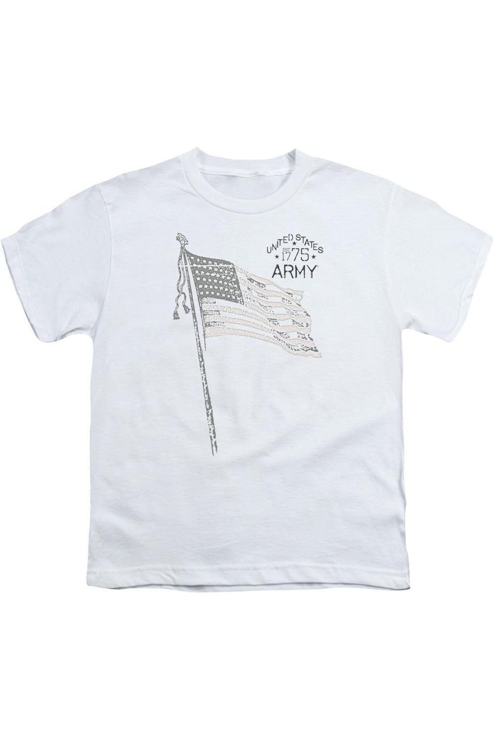

Футболка U.S. ARMY Tristar с коротким рукавом для детей Gildan, белый