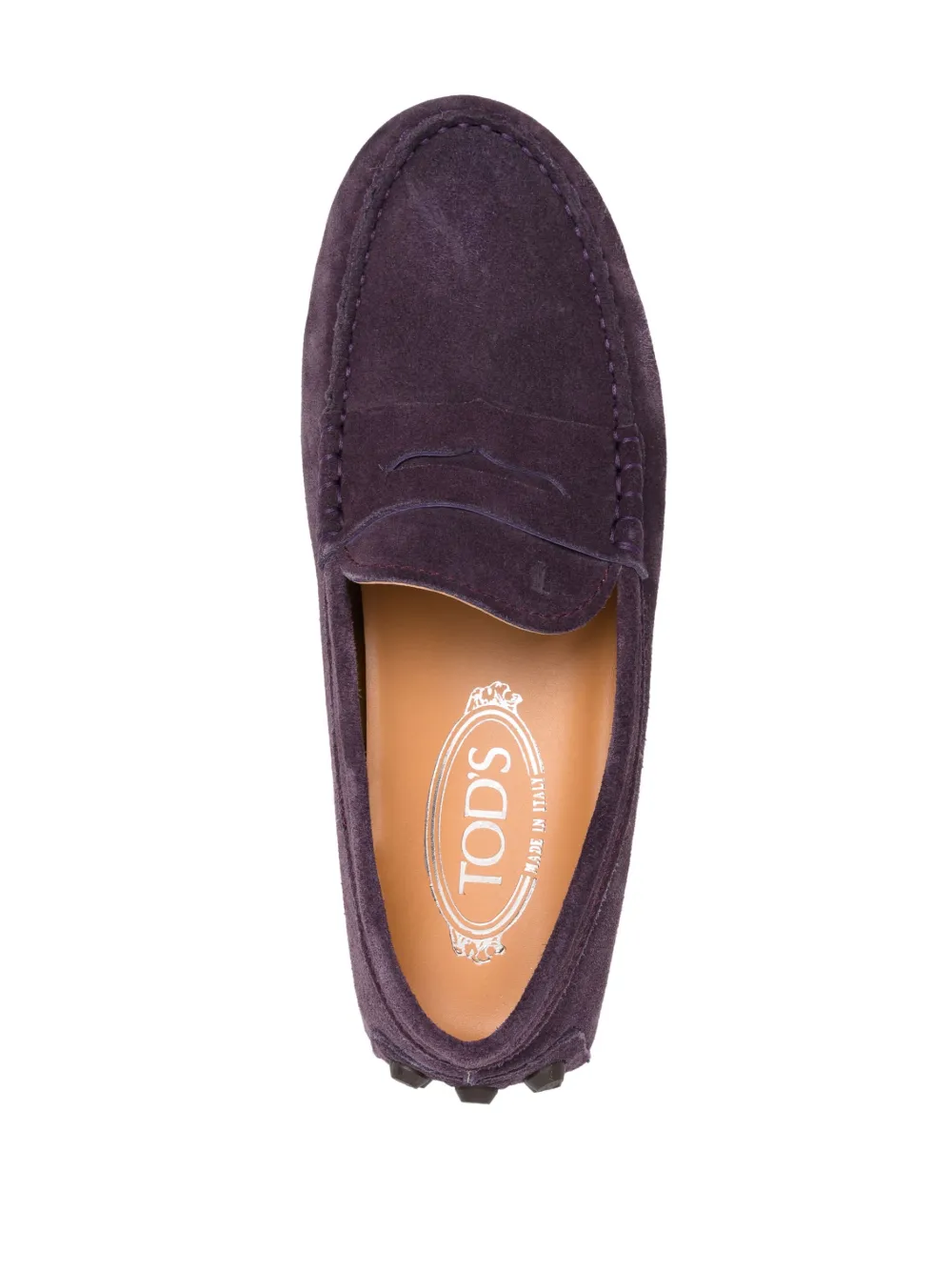 Мокасины Gommino TOD'S, фиолетовый — фото 4