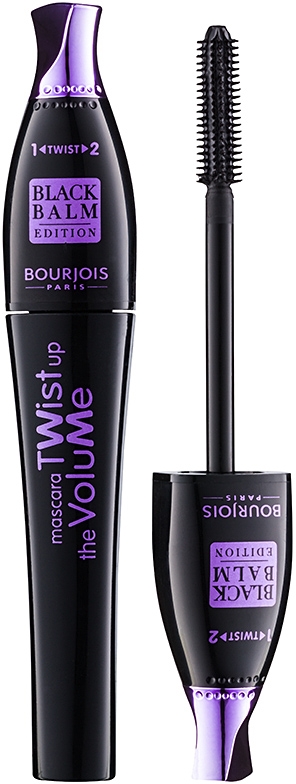 

Придайте объем ресницам с помощью щеточки «два в одном» Bourjois, atspalvis 22 black balm 8 мл