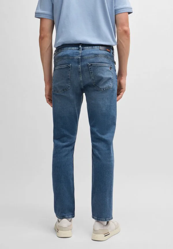 Джинсы delaware зауженного кроя Boss, Medium Blue — фото 3