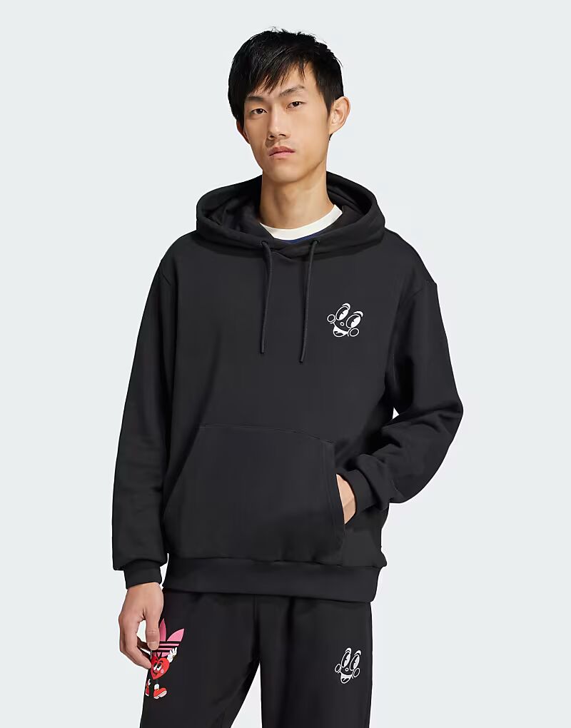 

Толстовка Adidas Originals Adidas Originals черного цвета