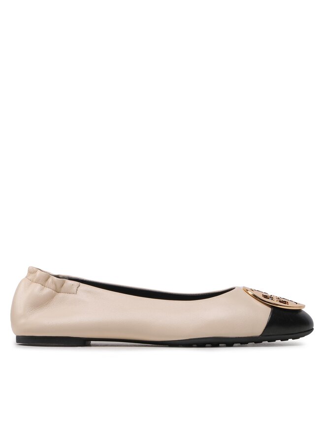 Балетки Claire Cap Toe 148336 Tory Burch, бежевый
