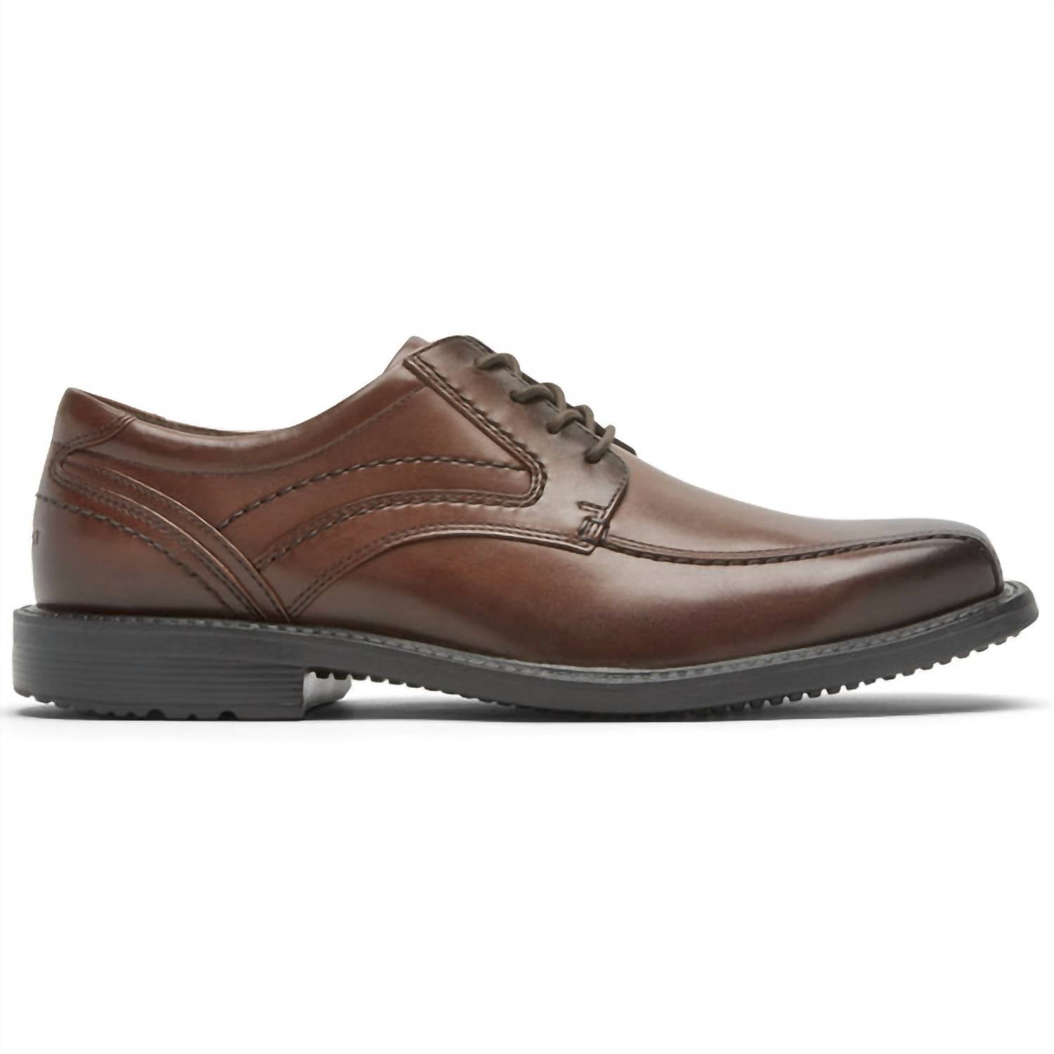 Мужские оксфорды Style Leader 2 Bike Toe коричневого цвета Rockport, коричневый — фото 2