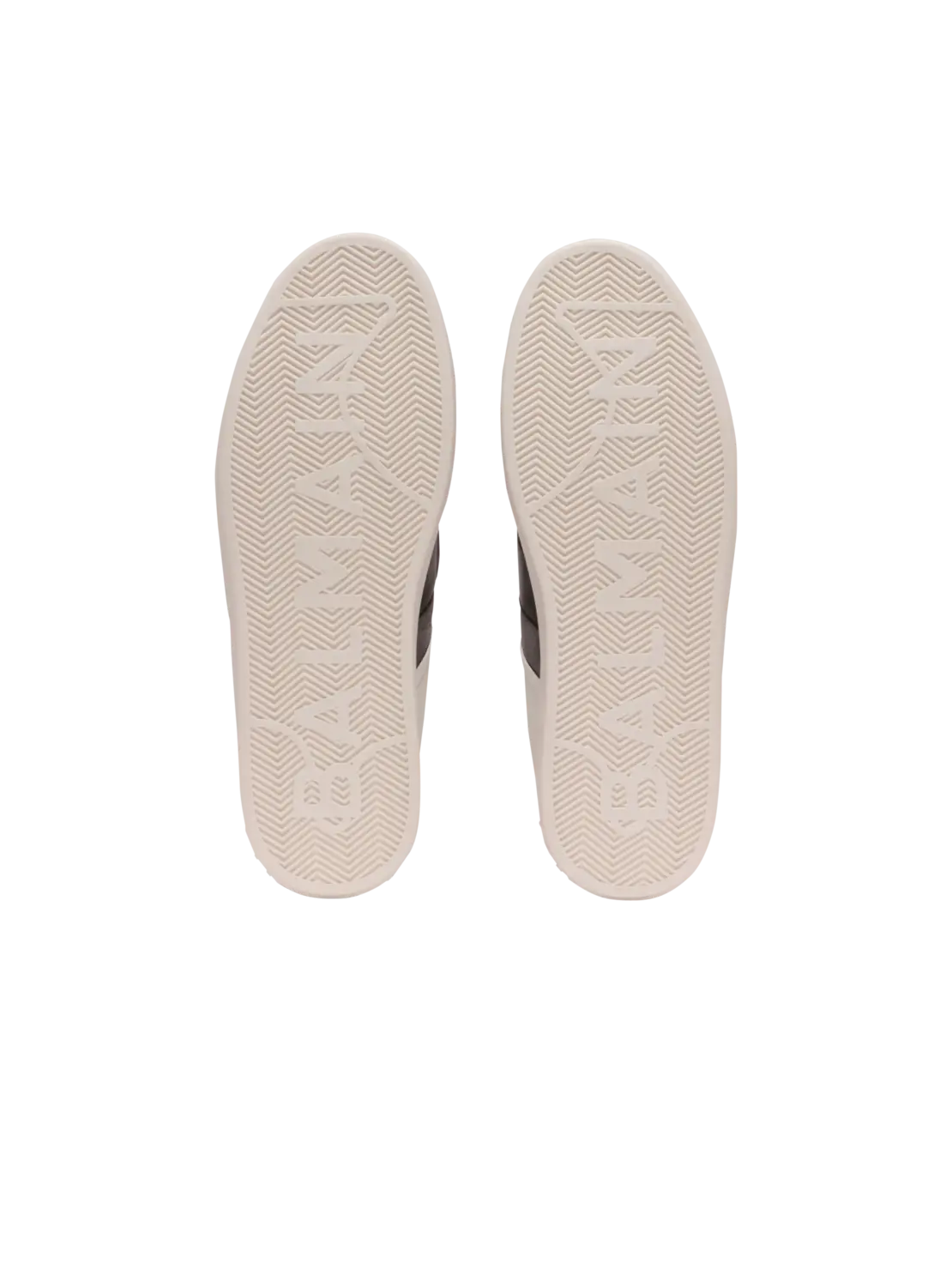 Кроссовки B-Court из телячьей кожи с язычком PB Balmain, белый — фото 4