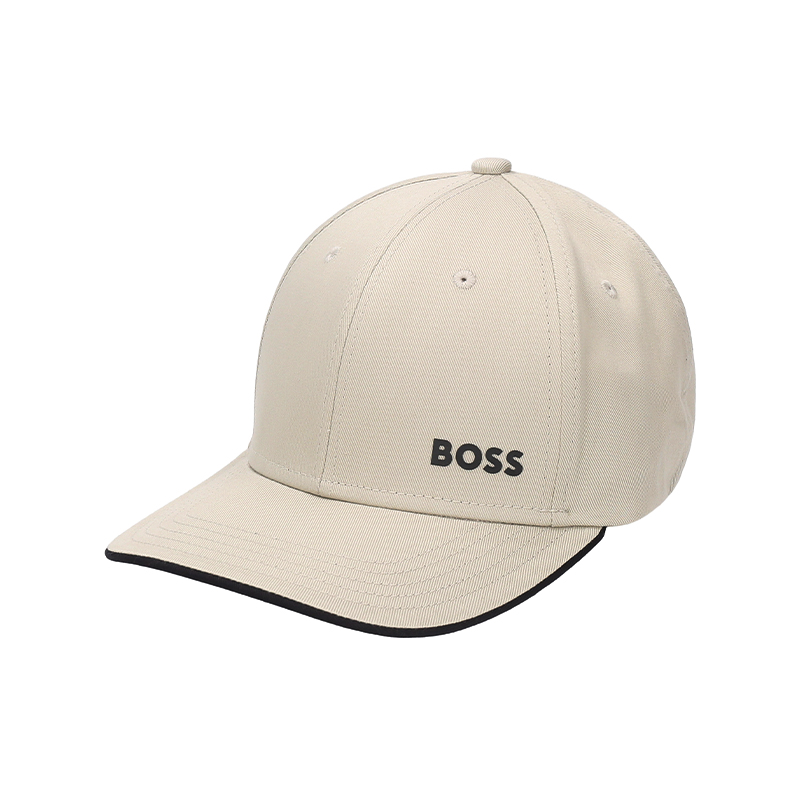 

Хлопковая бейсболка HUGO BOSS, зеленый бежевый