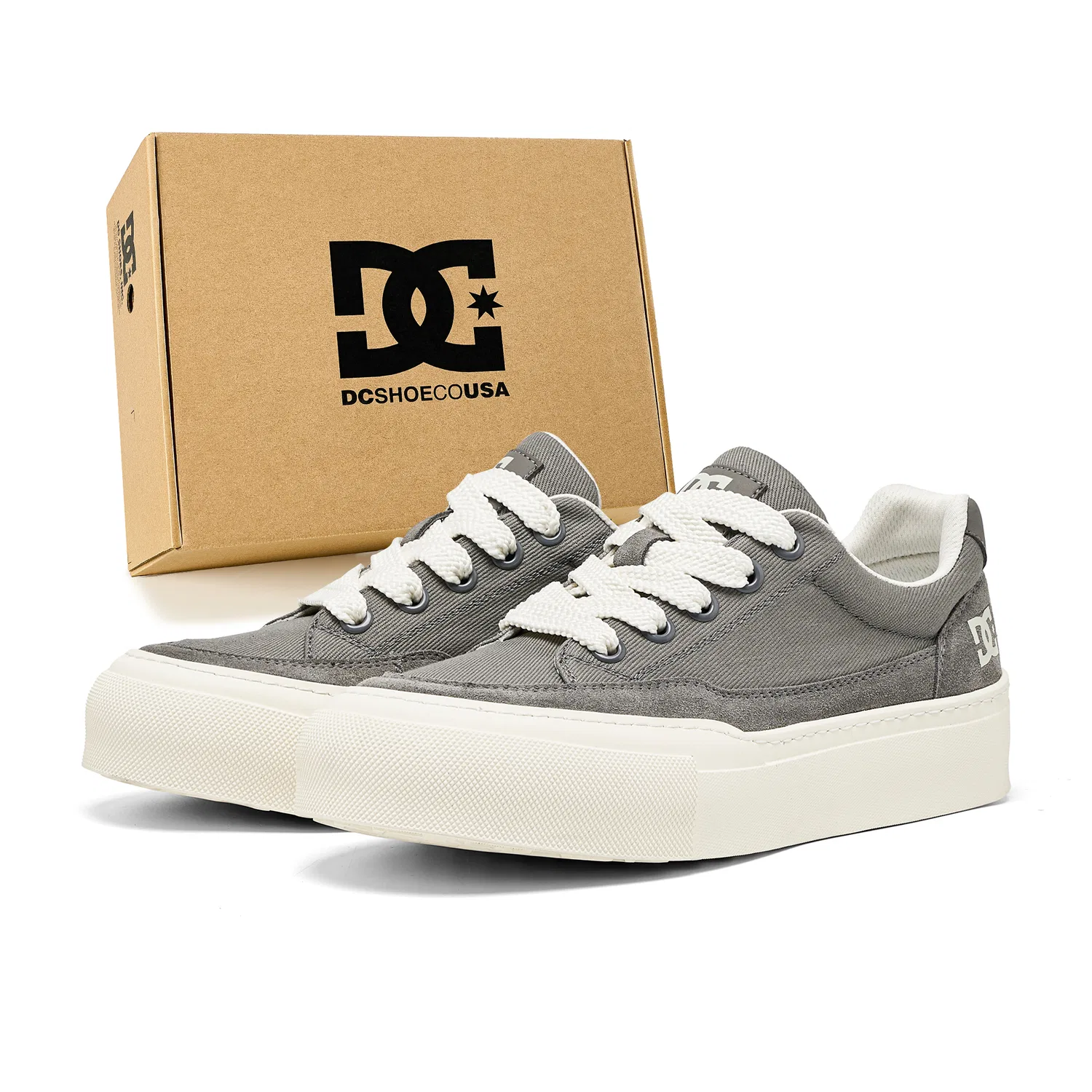 Кеды DCSHOES Forge Low Light Gray