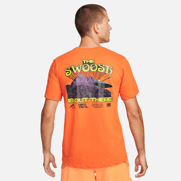 Футболка dri fit ssnl trail футболка Nike, оранжевый — фото 2