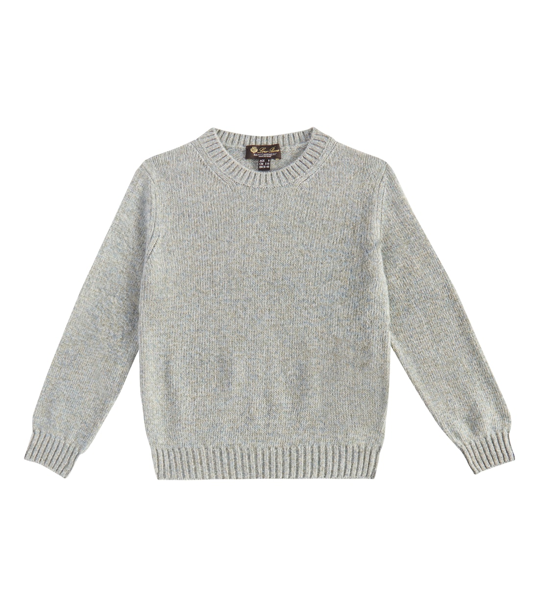 

Свитер из кашемира Cellio Loro Piana Kids, Grey Multicolour